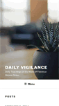 Mobile Screenshot of dailyvigilance.com